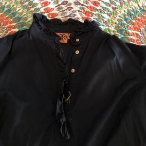 Tory Burch navy button dress
